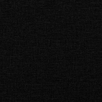 2-zitsbank Zwart 140 cm Stof