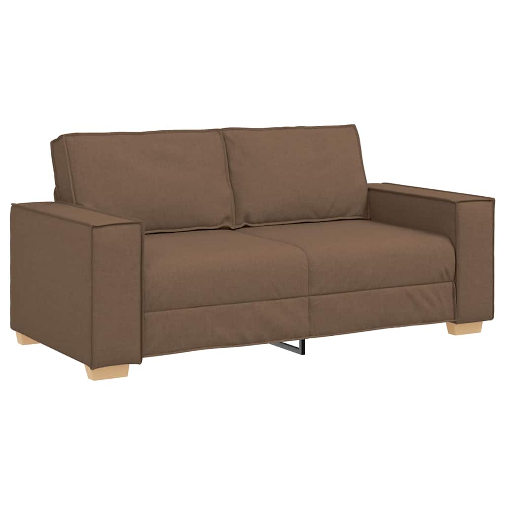 2-zitsbank Bruin 140 cm Stof