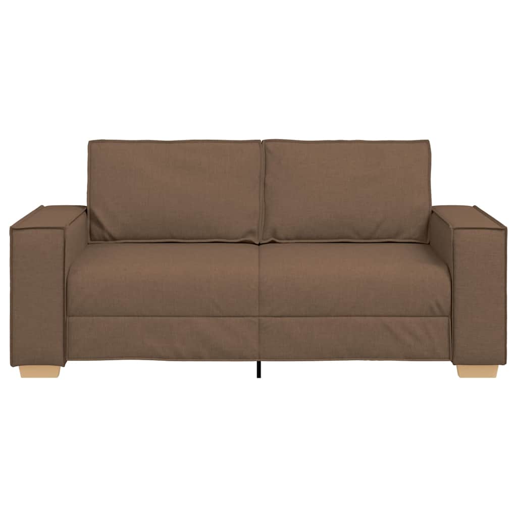 2-zitsbank Bruin 140 cm Stof