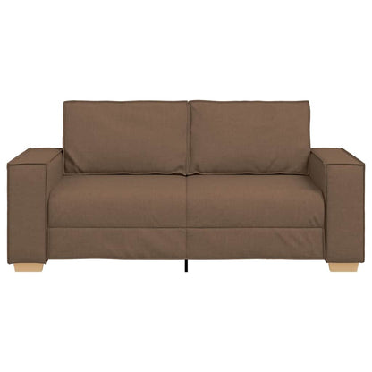 2-zitsbank Bruin 140 cm Stof