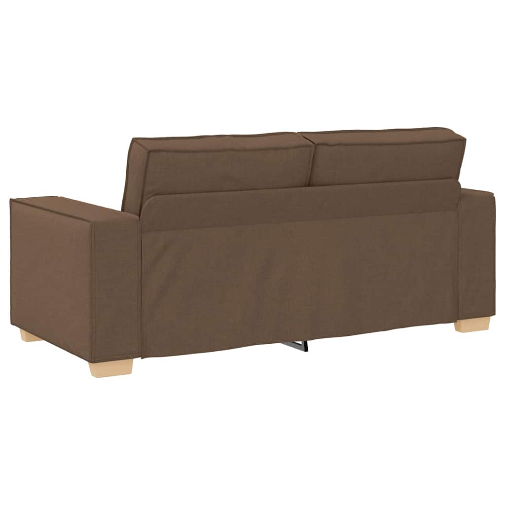 2-zitsbank Bruin 140 cm Stof