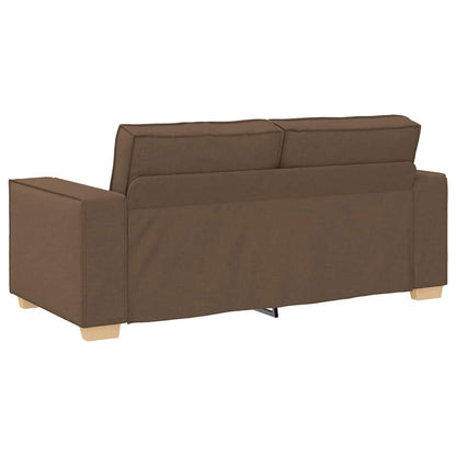 2-zitsbank Bruin 140 cm Stof