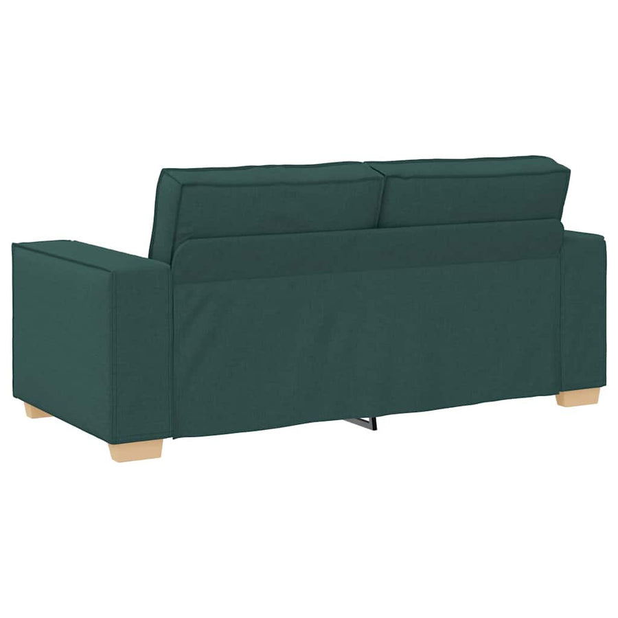 2-zitsbank Donkergroen 140 cm Stof