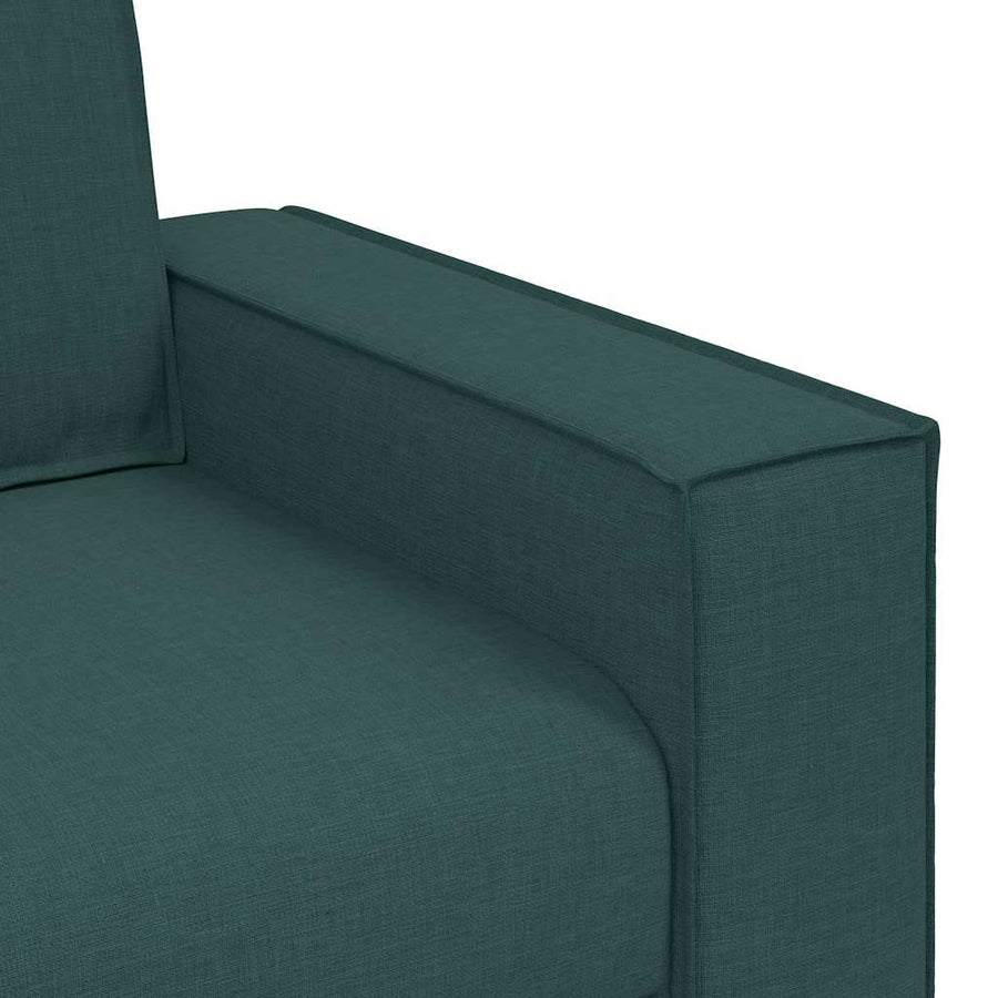 2-zitsbank Donkergroen 140 cm Stof