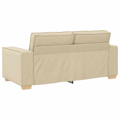 2-zitsbank Crème 140 cm Stof