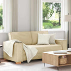 2-zitsbank stof crème 140x78x84 cm