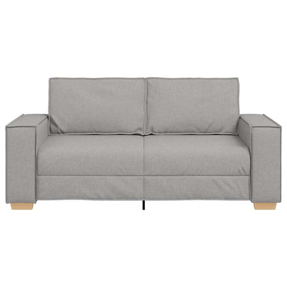 2-zitsbank Wolk Grijs 140 cm Stof