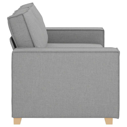 2-zitsbank Wolk Grijs 140 cm Stof