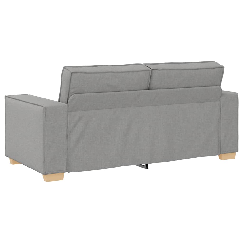 2-zitsbank Wolk Grijs 140 cm Stof