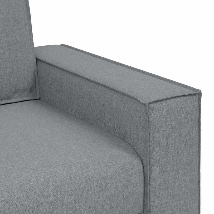 3-zitsbank Lichtgrijs 180 cm Stof