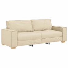 3-Zits Bank Crème 220 cm Stof