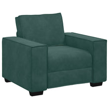 Sofastoel Donkergroen 100x78x84 cm Fluweel