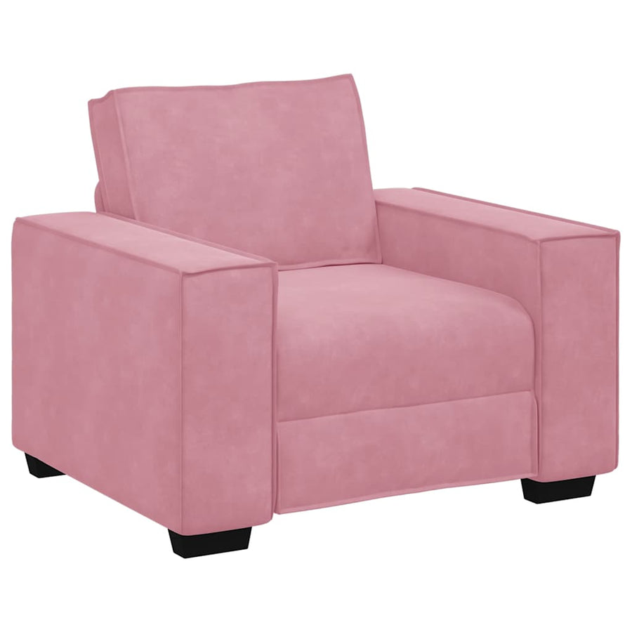 Sofastoel Roze 100x78x84 cm Fluweel