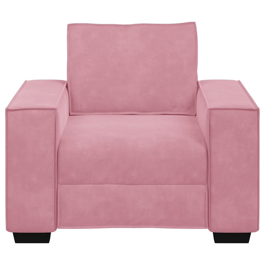 Sofastoel Roze 100x78x84 cm Fluweel