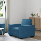 Sofa Chair Blue 100x78x84 cm Velvet