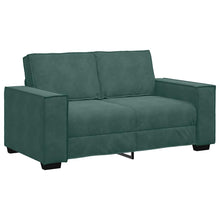 Tweezitsbank Fluweel 120 cm Donkergroen