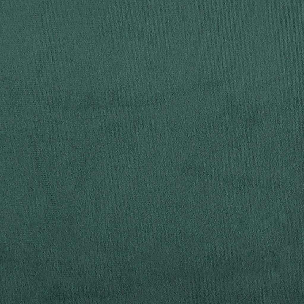 Tweezitsbank Fluweel 120 cm Donkergroen