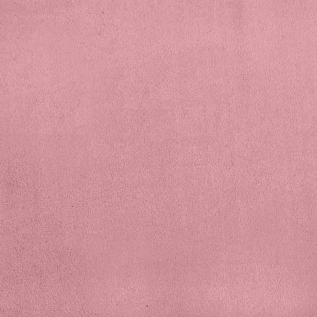 Tweezitsbank Fluweel 120 cm Roze