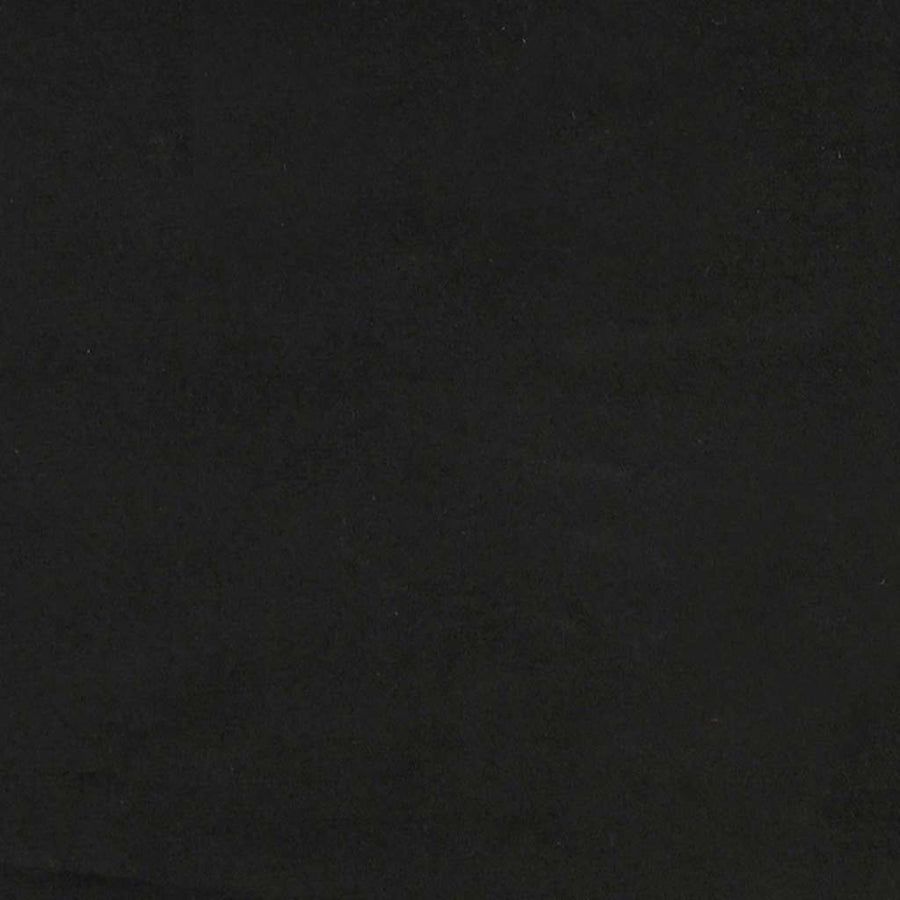 Driezitsbank Fluweel 180 cm Zwart
