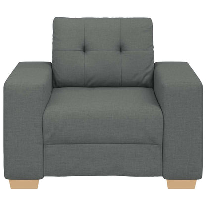 Fauteuil Stof 60 cm Donkergrijs