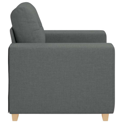 Fauteuil Stof 60 cm Donkergrijs