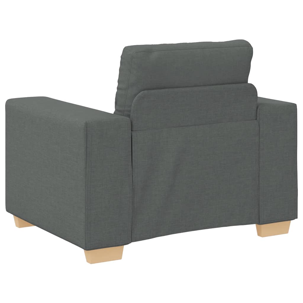Fauteuil Stof 60 cm Donkergrijs