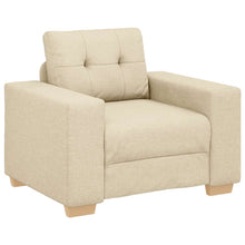 Fauteuil Crème 60 cm Stof