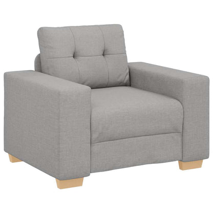 Fauteuil Wolgrijs 60 cm Stof