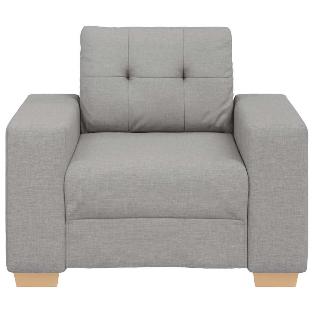 Fauteuil Wolgrijs 60 cm Stof