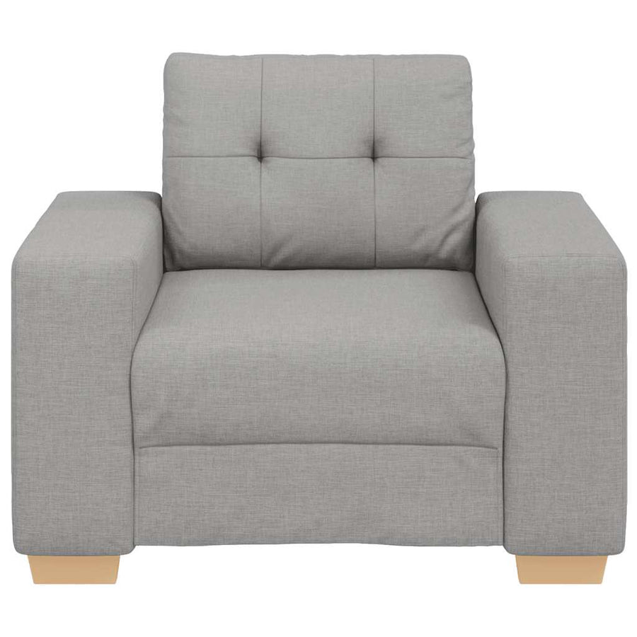 Fauteuil Wolgrijs 60 cm Stof