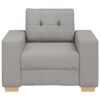 Fauteuil Wolgrijs 60 cm Stof