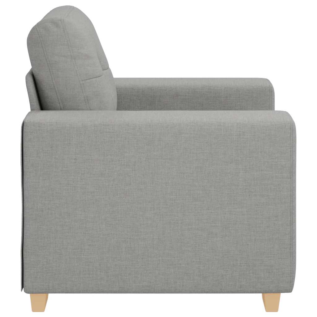 Fauteuil Wolgrijs 60 cm Stof