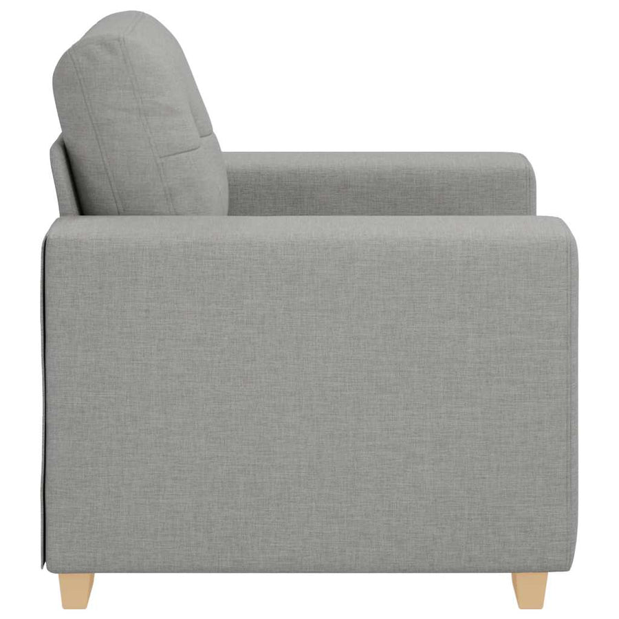 Fauteuil Wolgrijs 60 cm Stof