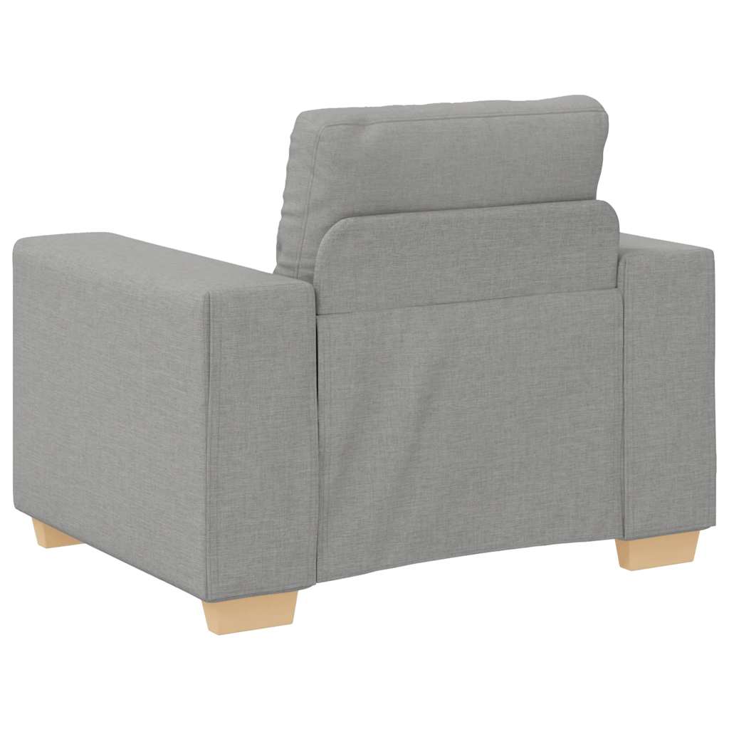 Fauteuil Wolgrijs 60 cm Stof