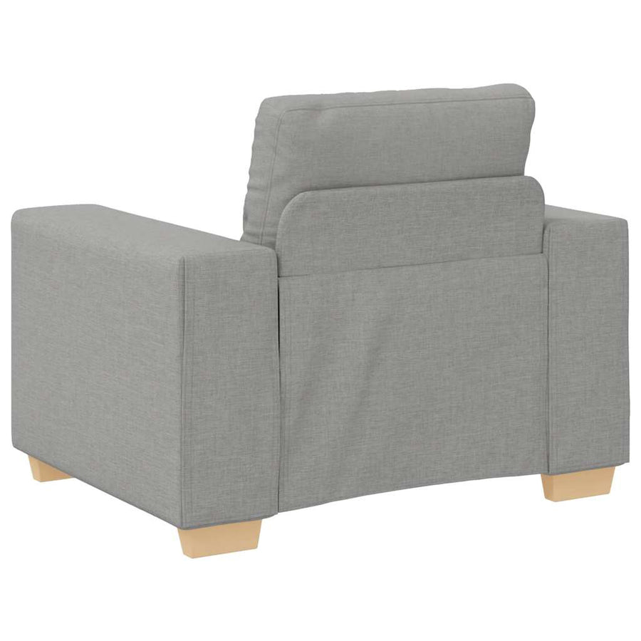 Fauteuil Wolgrijs 60 cm Stof