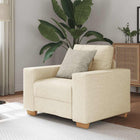 Fauteuil linnen 100x78x80 cm
