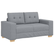 Loveseat Bank Stof 120 cm Lichtgrijs