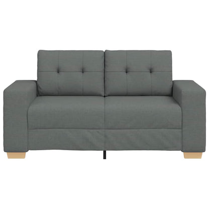 Loveseat Bank Stof 120 cm Donkergrijs