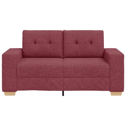Loveseat Bank Wijnrood 120 cm Stof