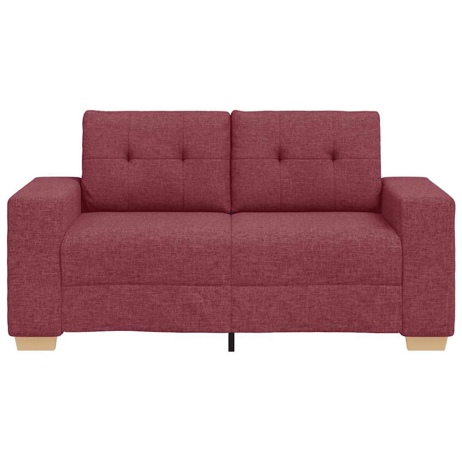 Loveseat Bank Wijnrood 120 cm Stof