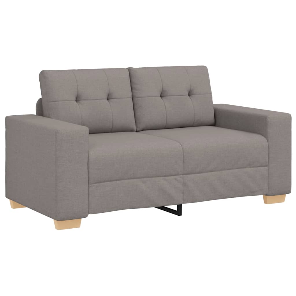 Loveseat Bank Taupe 120 cm Stof