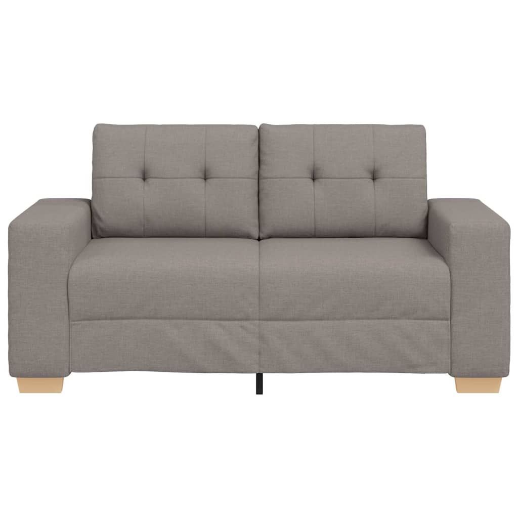 Loveseat Bank Taupe 120 cm Stof