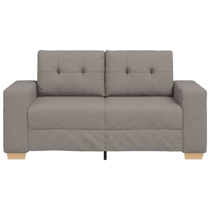 Loveseat Bank Taupe 120 cm Stof