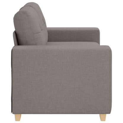 Loveseat Bank Taupe 120 cm Stof