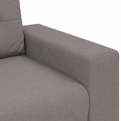 Loveseat Bank Taupe 120 cm Stof