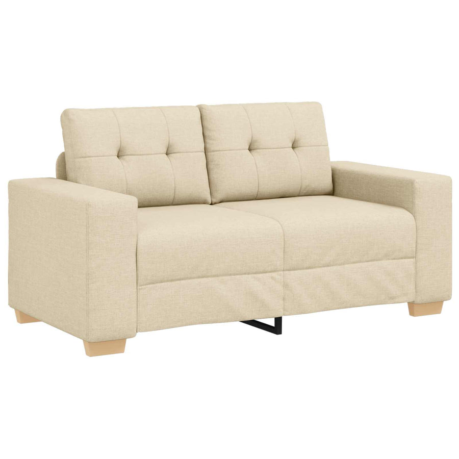 Loveseat Crème 160 cm Stof