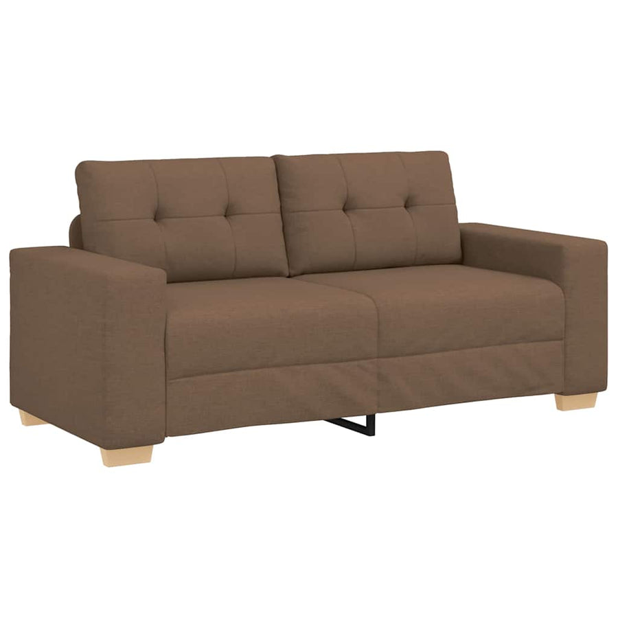 Loveseat Bank Bruin 140 cm Stof