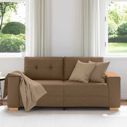 Loveseat Bank Bruin 140 cm Stof
