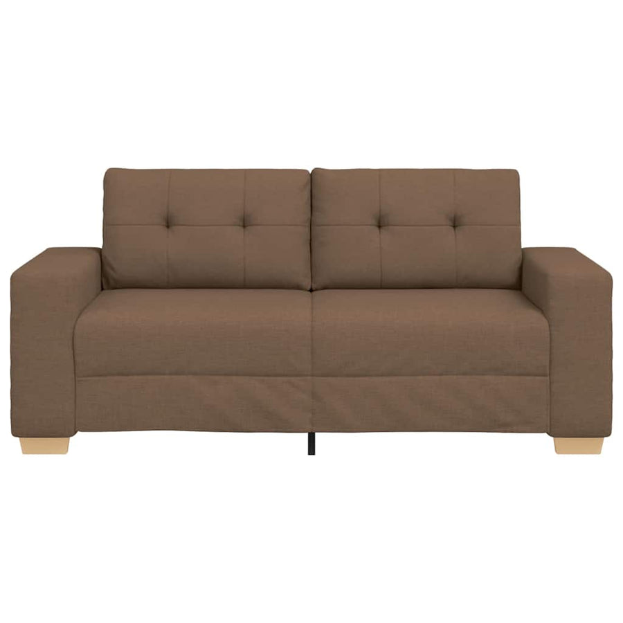 Loveseat Bank Bruin 140 cm Stof