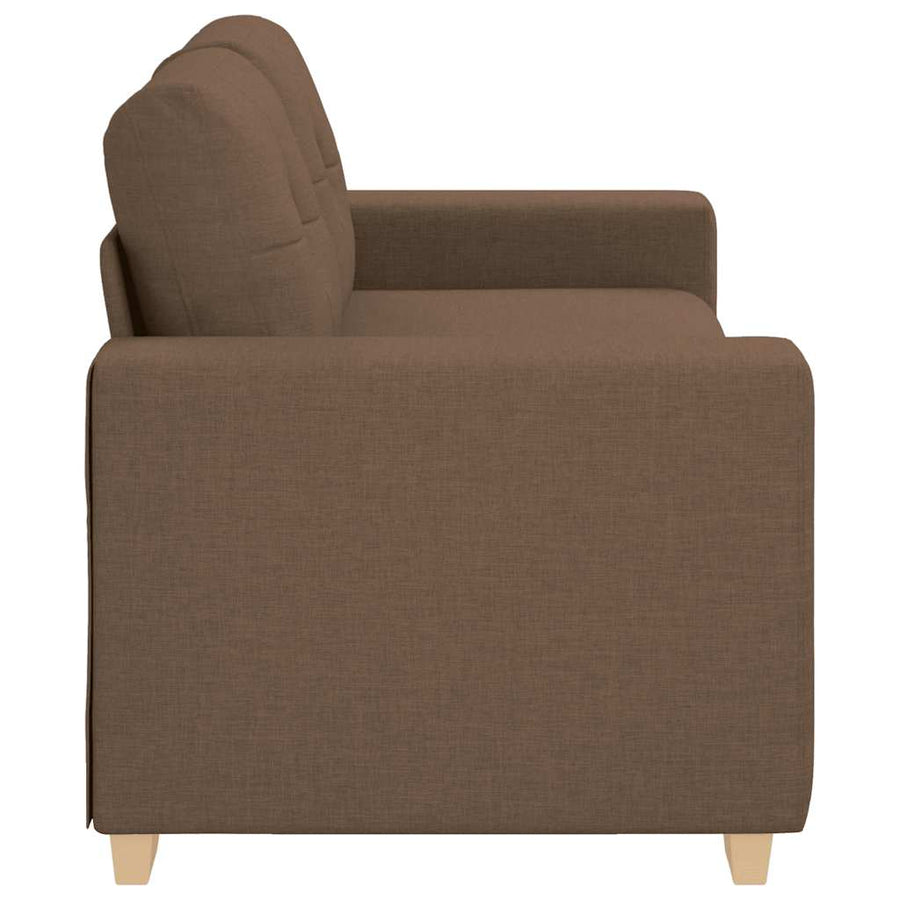 Loveseat Bank Bruin 140 cm Stof